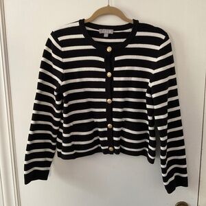 Black and white J crew Lady Jacket